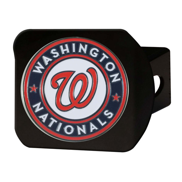 MLB - Washington Nationals Color on Black Hitch Cover