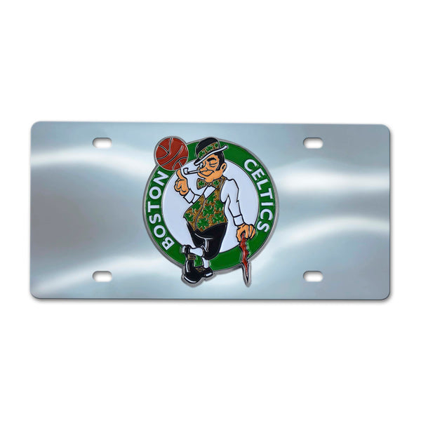 NBA - Boston Celtics Chrome Diecast License Plate