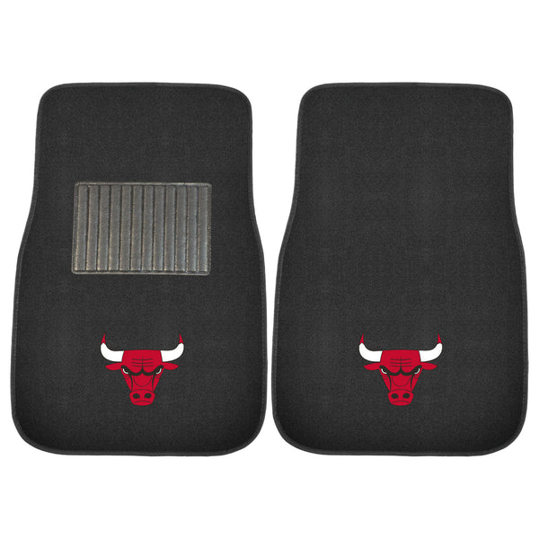 NBA - Chicago Bulls 2-pc Embroidered Car Mat Set