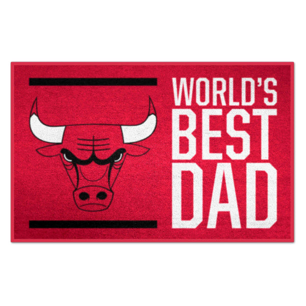 NBA - Chicago Bulls Starter Mat - World's Best Dad