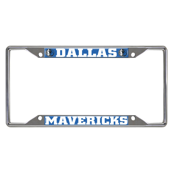 NBA - Dallas Mavericks Chrome License Plate Frame