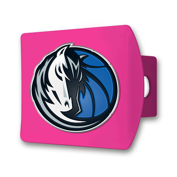 NBA - Dallas Mavericks Color on Pink Hitch Cover
