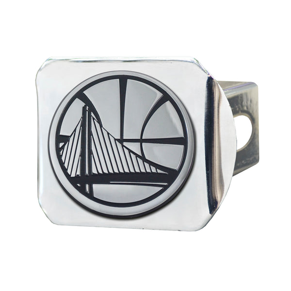 NBA - Golden State Warriors Chrome On Chrome Hitch Cover