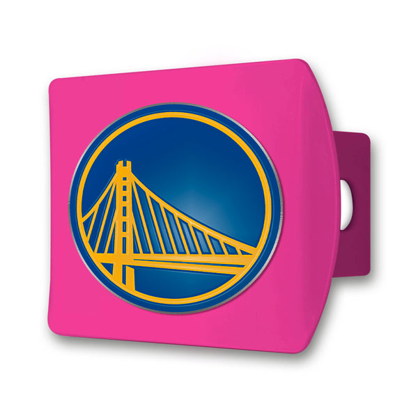 NBA - Golden State Warriors Color On Pink Hitch Cover