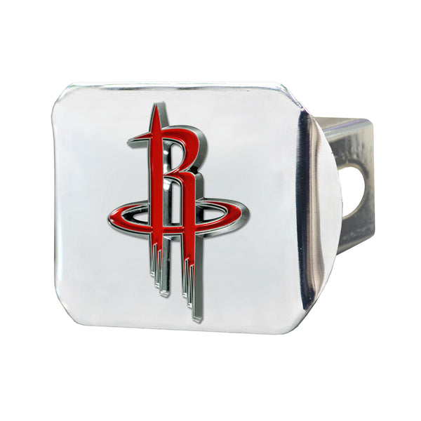 NBA - Houston Rockets Color On Chrome Hitch Cover
