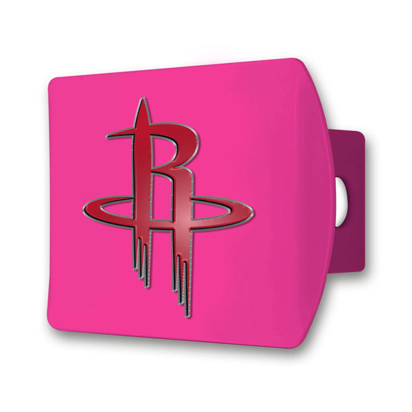 NBA - Houston Rockets Color On Pink Hitch Cover