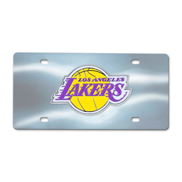NBA - Los Angeles Lakers Chrome Diecast License Plate