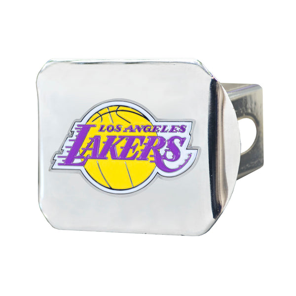 NBA - Los Angeles Lakers Color on Chrome Hitch Cover