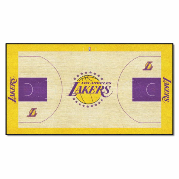NBA - Los Angeles Lakers NBA Court Large Runner