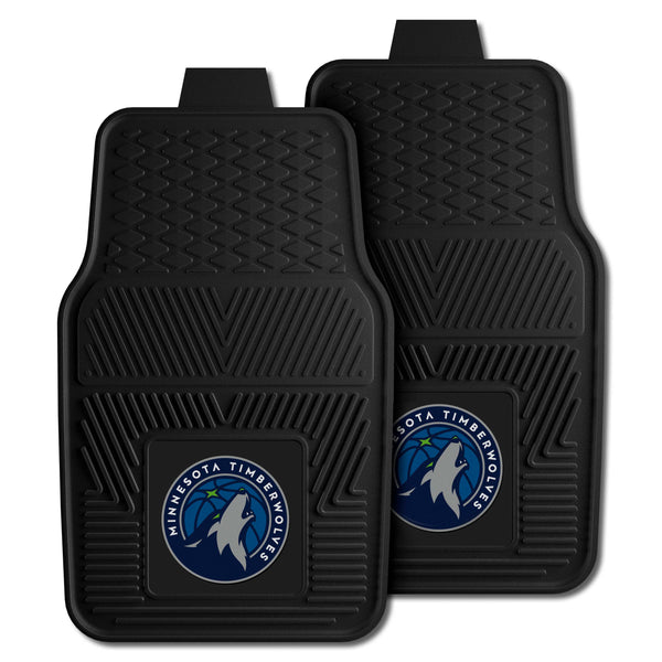 NBA - Minnesota Timberwolves 2-pc Vinyl Car Mat Set