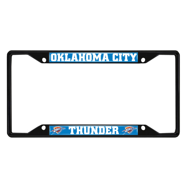 NBA - Oklahoma City Thunder Black License Plate Frame