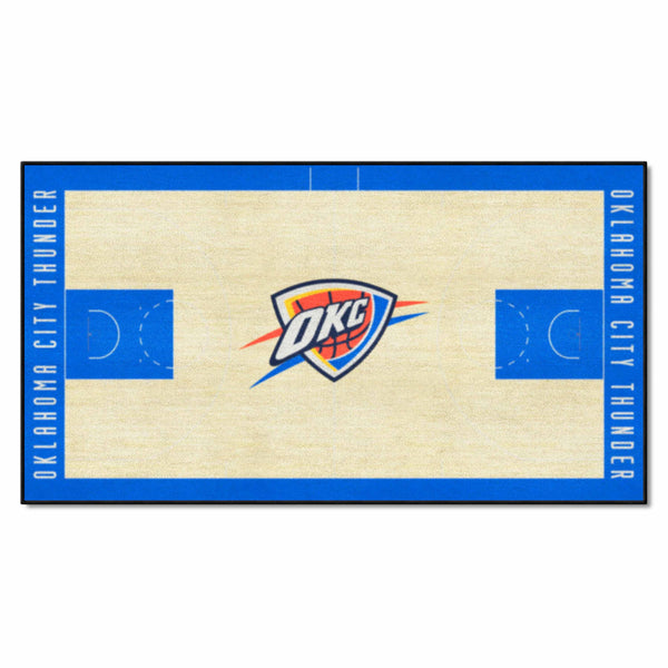 NBA - Oklahoma City Thunder NBA Court Large Runner
