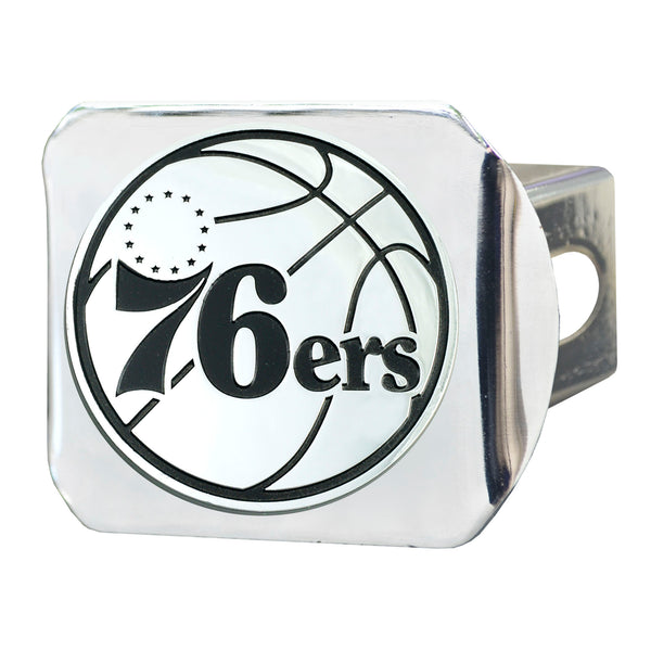 NBA - Philadelphia 76ers Chrome on Chrome Hitch Cover