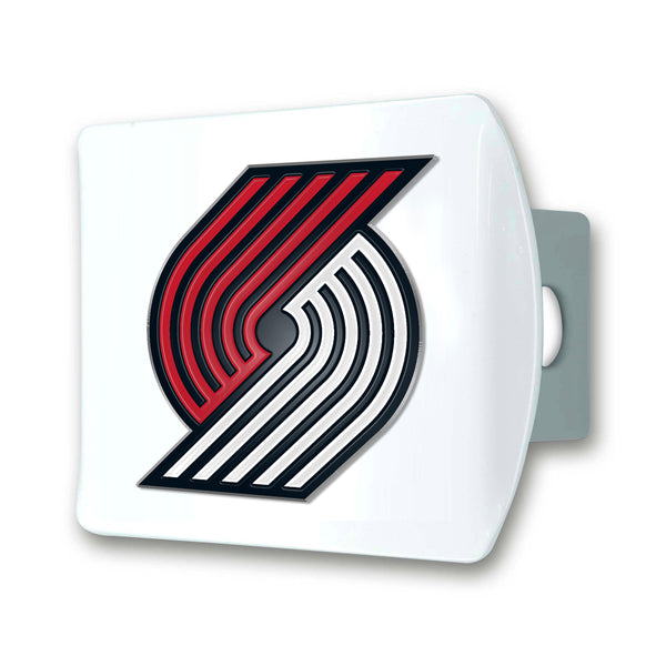 NBA - Portland Trail Blazers Color On White Hitch Cover