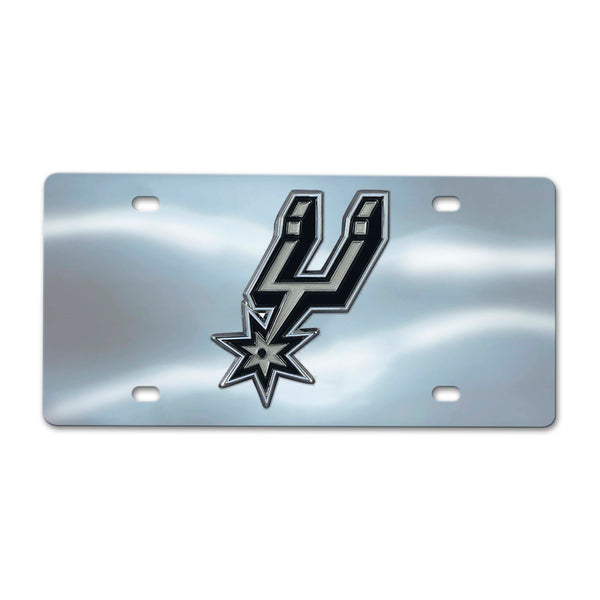 NBA - San Antonio Spurs Chrome Diecast License Plate