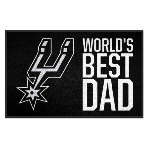 NBA - San Antonio Spurs Starter Mat - World's Best Dad
