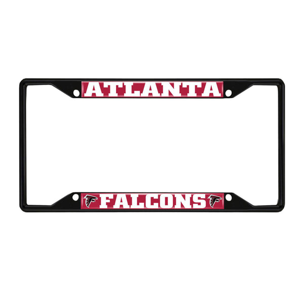 NFL - Atlanta Falcons Black License Plate Frame