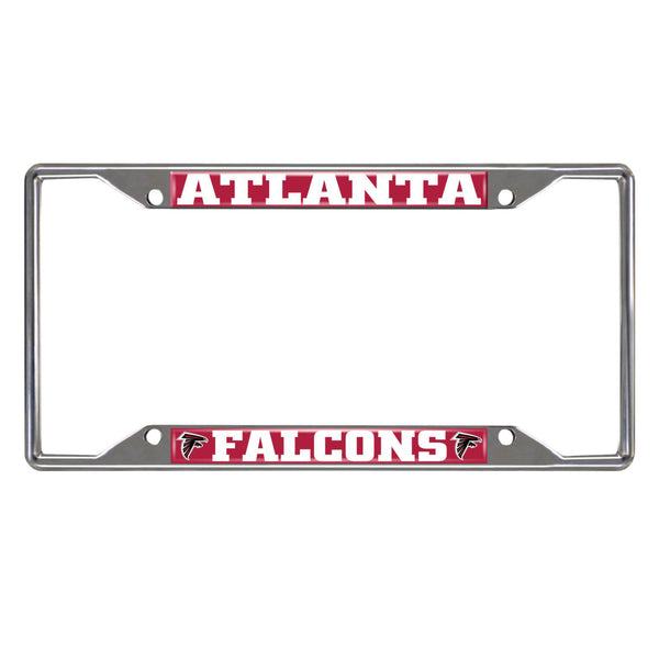 NFL - Atlanta Falcons Chrome License Plate Frame