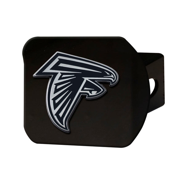 NFL - Atlanta Falcons Chrome on Black Hitch Cover