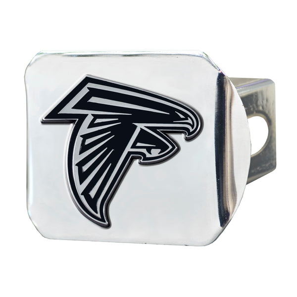 NFL - Atlanta Falcons Chrome on Chrome Hitch Cover