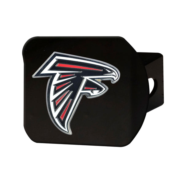 NFL - Atlanta Falcons Color on Black Hitch Cover