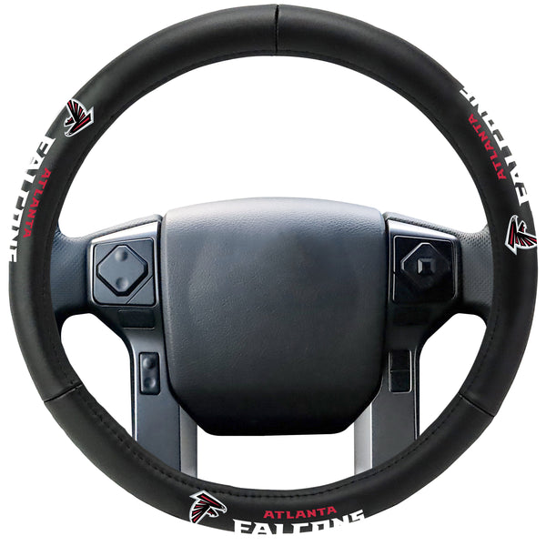 NFL - ATLANTA FALCONS Genuine Leather Steering Cover