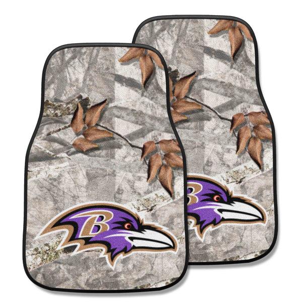 NFL - Baltimore Ravens 2-pc Carpet Car Mat Set