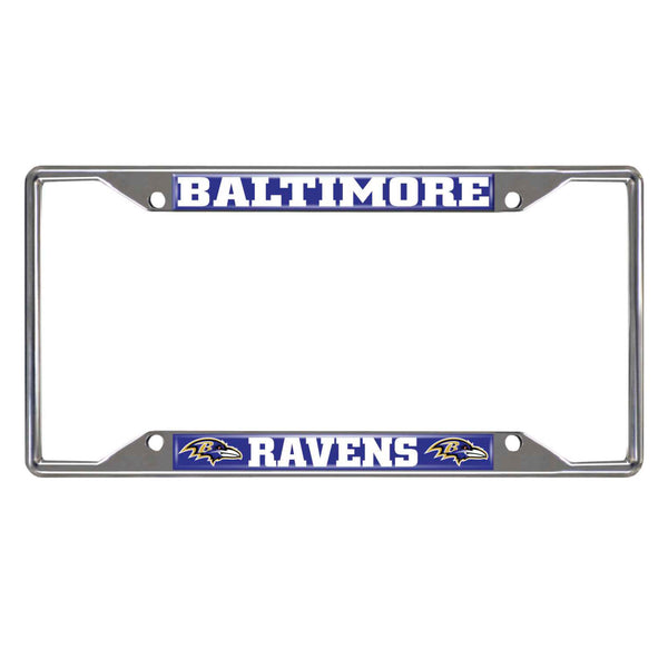 NFL - Baltimore Ravens Chrome License Plate Frame