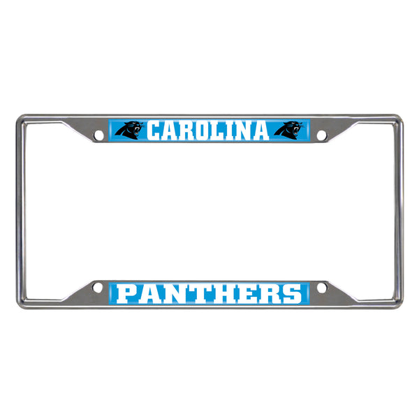 NFL - Carolina Panthers Chrome License Plate Frame