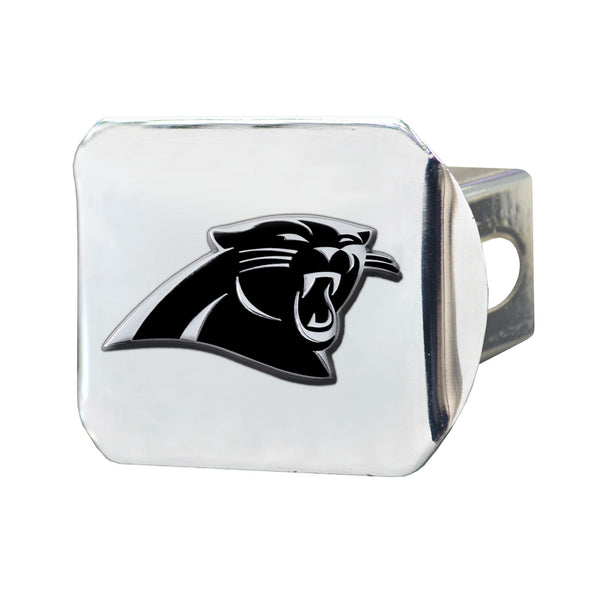 NFL - Carolina Panthers Chrome on Chrome Hitch Cover