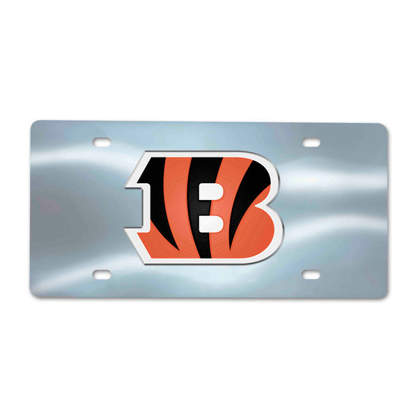 NFL - Cincinnati Bengals Chrome Diecast License Plate