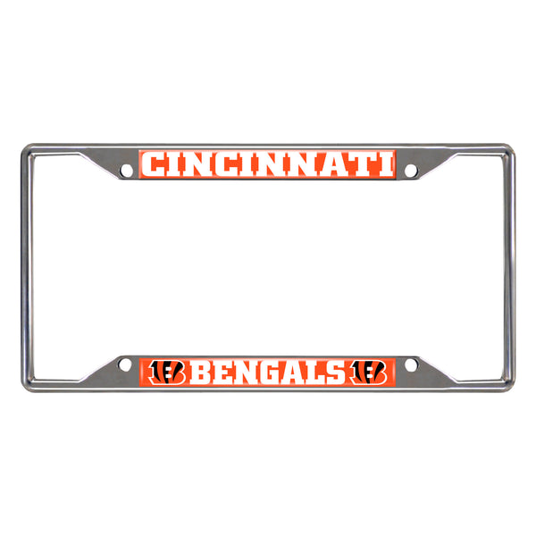 NFL - Cincinnati Bengals Chrome License Plate Frame