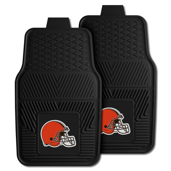 NFL - Cleveland Browns 2-pc Vinyl Car Mat Set