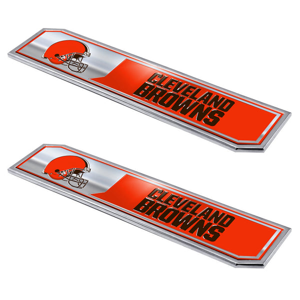 NFL - Cleveland Browns Embossed Truck Emblem 2-pk