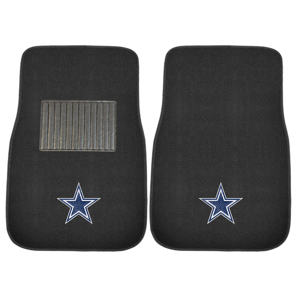 NFL - Dallas Cowboys 2-pc Embroidered Car Mat Set