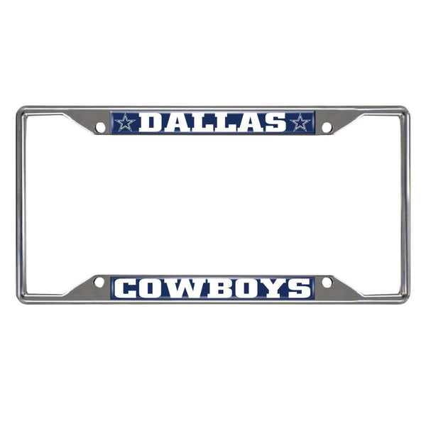 NFL - Dallas Cowboys Chrome License Plate Frame