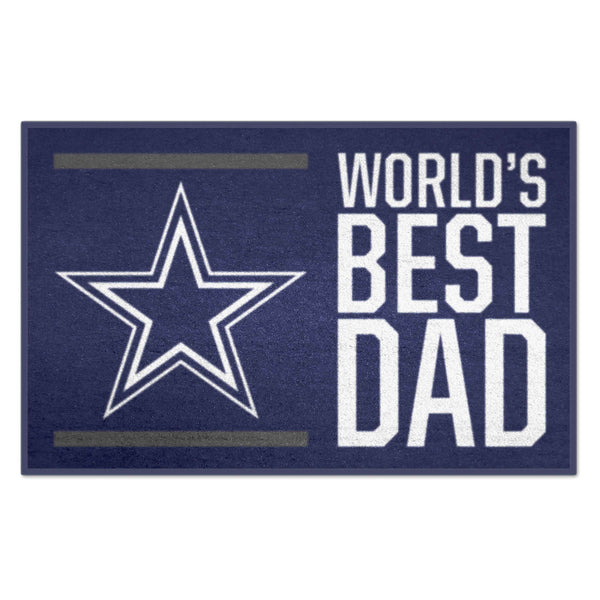 NFL - Dallas Cowboys Starter Mat - World's Best Dad