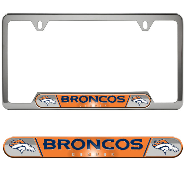 NFL - Denver Broncos Embossed License Plate Frame