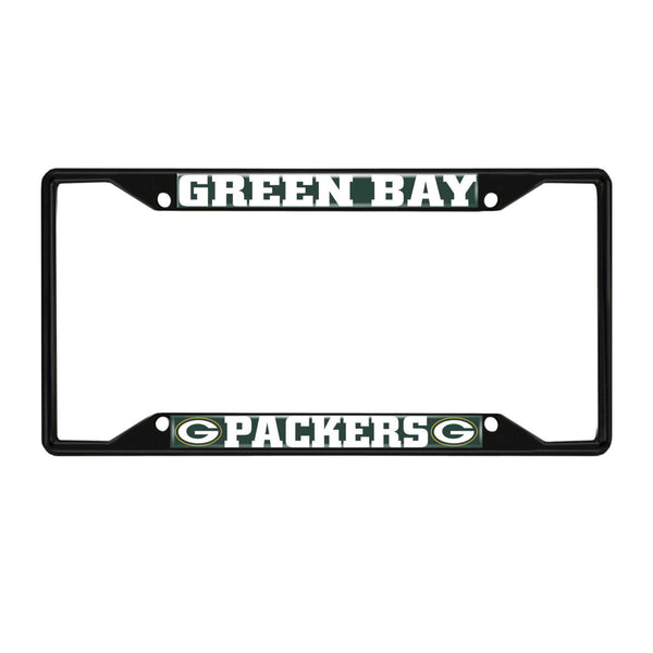NFL - Green Bay Packers Black License Plate Frame