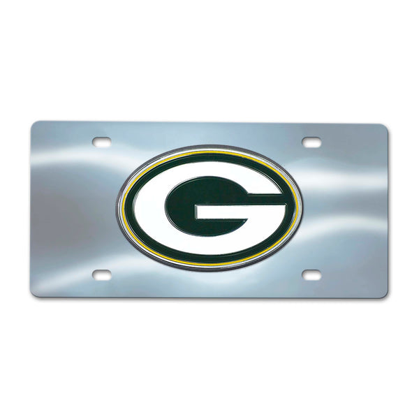 NFL - Green Bay Packers Chrome Diecast License Plate