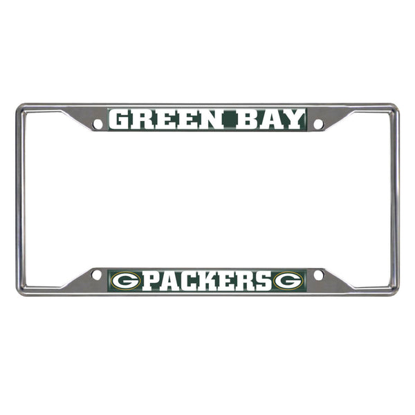 NFL - Green Bay Packers Chrome License Plate Frame