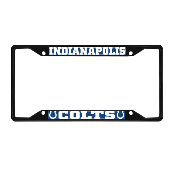 NFL - Indianapolis Colts Black License Plate Frame