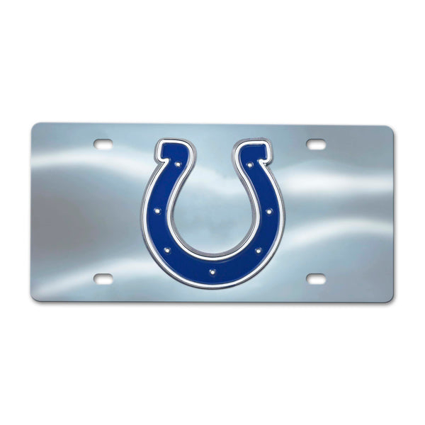 NFL - Indianapolis Colts Chrome Diecast License Plate