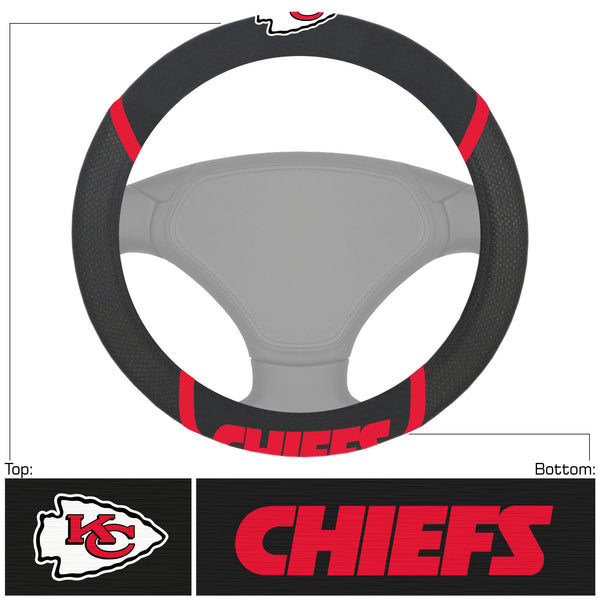 NFL - Kansas City Chiefs Steering Wheel Cover