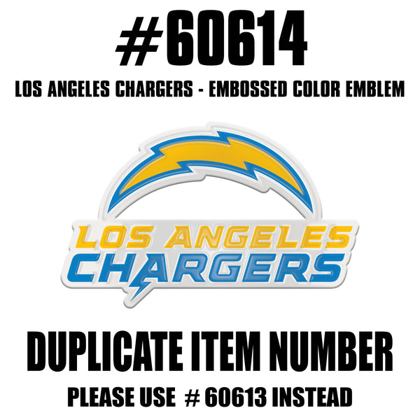 NFL - Los Angeles Chargers Embossed Color Emblem2