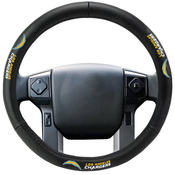 NFL - LOS ANGELES CHARGERS Genuine Leather Steering Cover