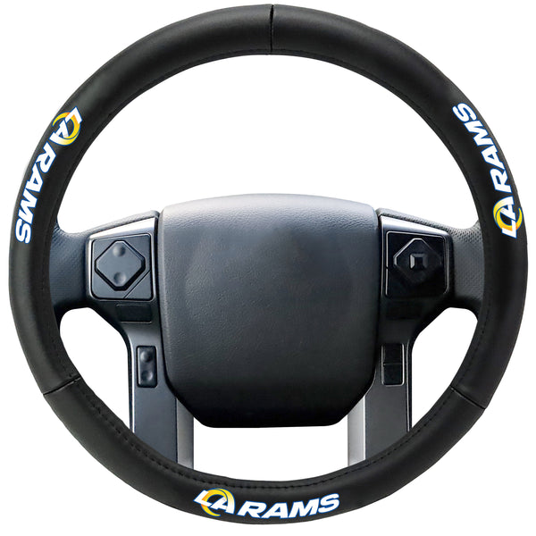 NFL - LOS ANGELES RAMS Genuine Leather Steering Cover