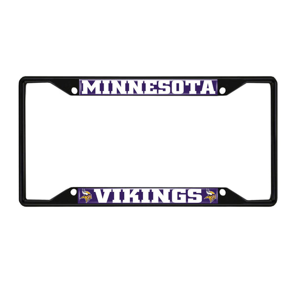 NFL - Minnesota Vikings Black License Plate Frame