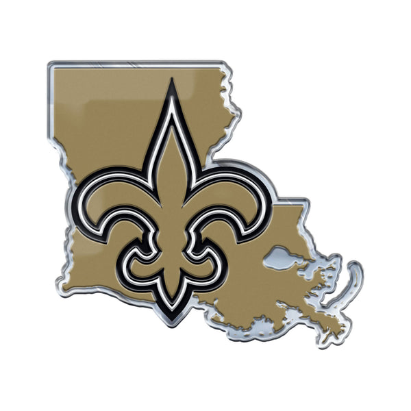 NFL - New Orleans Saints Embossed State Emblem