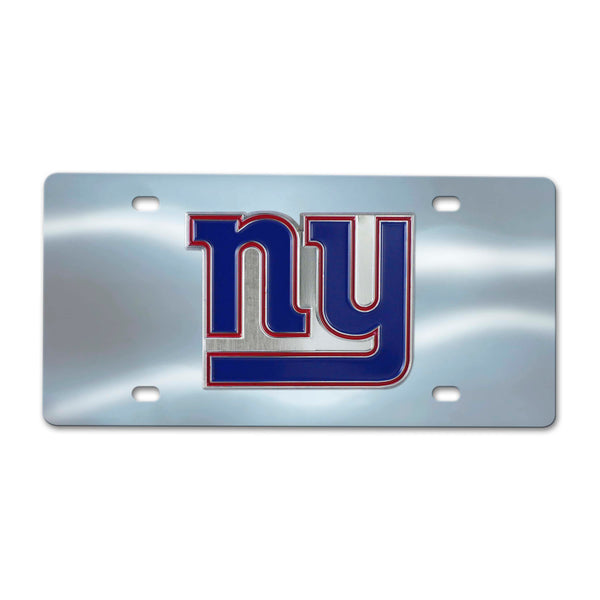 NFL - New York Giants Chrome Diecast License Plate